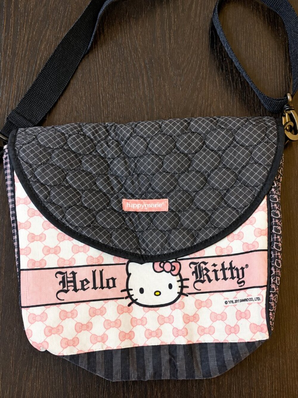 Tupperware Hello Kitty Insulated Lunch Bag Convertible Backpack Messenger 2013